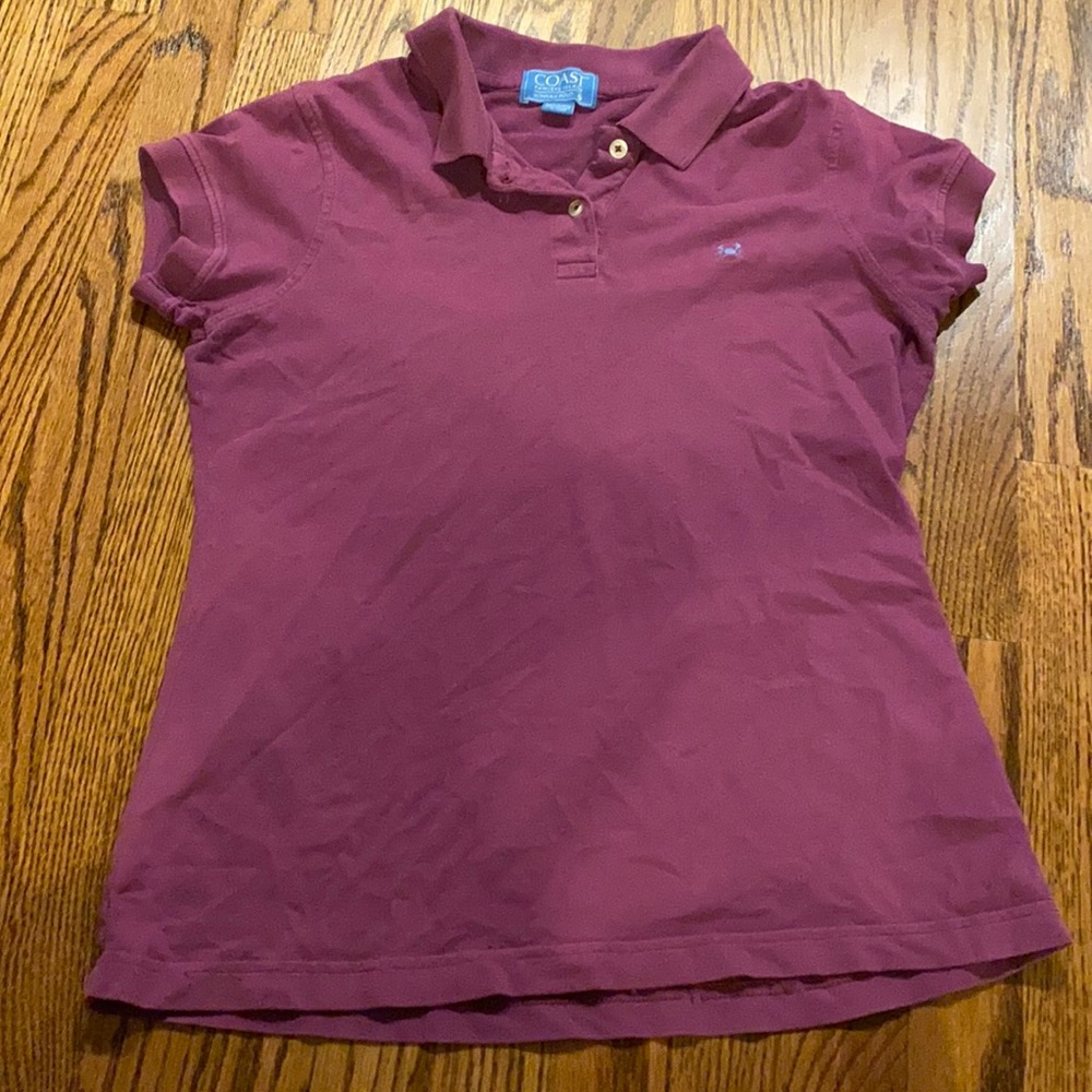 Purple coast polo